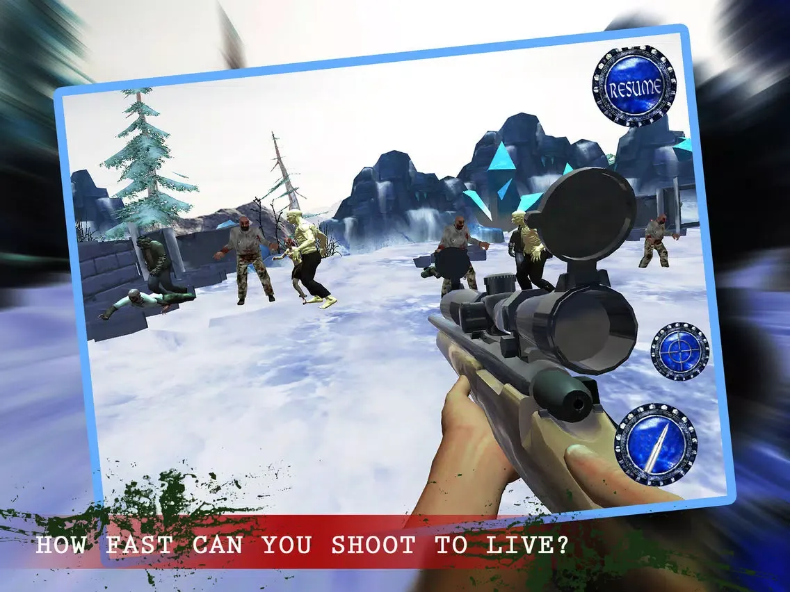Capturas de pantalla de War Of Zombies Snow Chapter iPad 